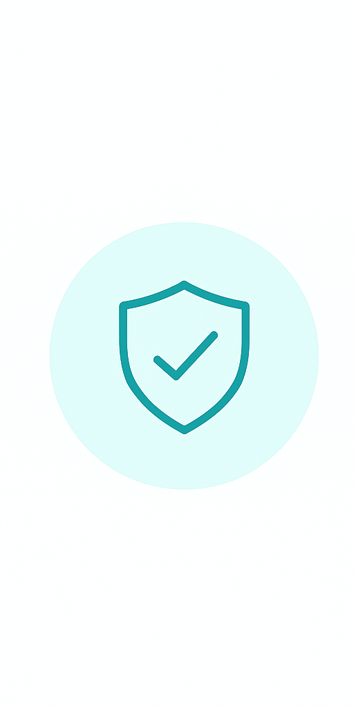 Safety shield icon